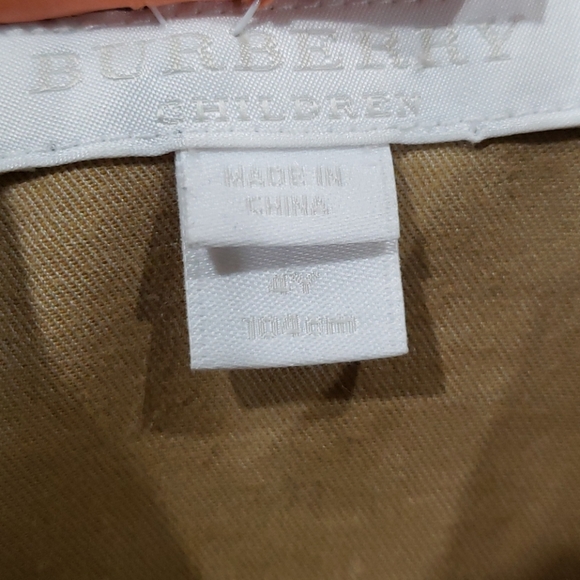 Burberry Amber Trench Dress Size 4Y - Picture 3 of 14